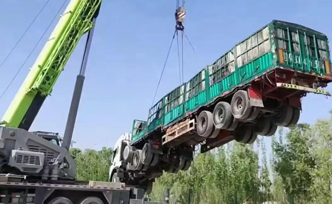 零陵区道路脱困救援案例